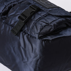 Very Good Condition CHANEL Shoulder Bag No. 9 Sports Line Navy Black Nylon Used 4a001674