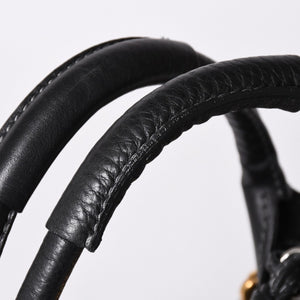 極美品 CHLOE クロエ パディントン ブラック ゴールド金具 ハンドバッグ トートバッグ レザー 04-07-532 4a001669