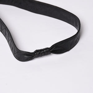 CHANEL Shoulder Bag No. 4 Coco Mark Caviar Skin Black Quilted Gold Hardware Made in Italy Good Condition Used 4a001441