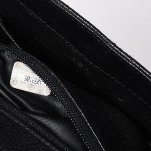 CHANEL Shoulder Bag No. 4 Coco Mark Caviar Skin Black Quilted Gold Hardware Made in Italy Good Condition Used 4a001441