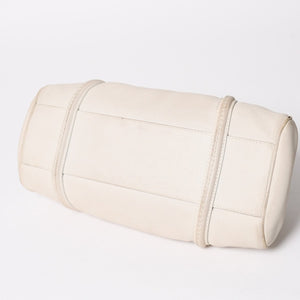 Christian Dior Christian Dior Handbag White Silver Hardware 07-RU-1026 Good Condition Used 4a003031
