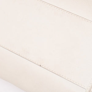 Christian Dior Christian Dior Handbag White Silver Hardware 07-RU-1026 Good Condition Used 4a003031