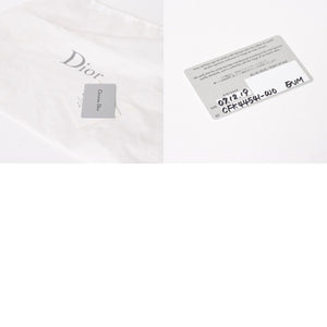 Christian Dior Christian Dior Handbag White Silver Hardware 07-RU-1026 Good Condition Used 4a003031