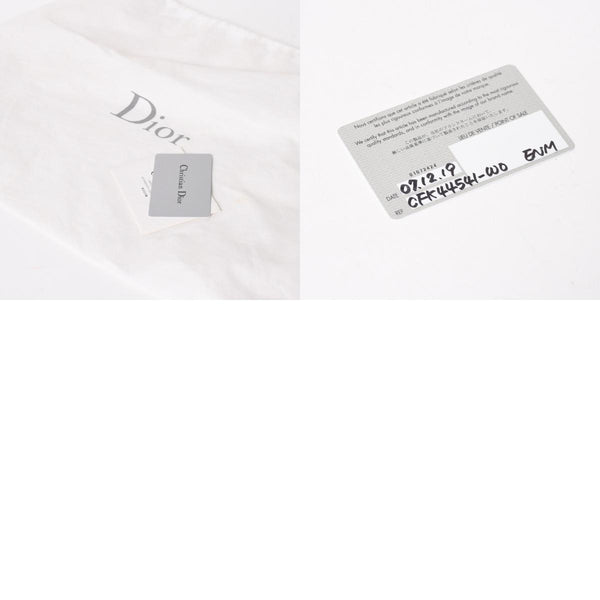 Christian Dior Christian Dior Handbag White Silver Hardware 07-RU-1026 Good Condition Used 4a003031