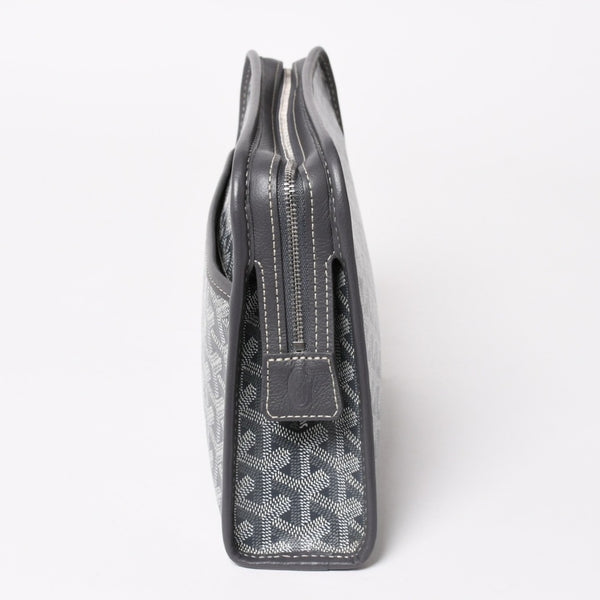 Very good condition GOYARD Herringbone Jouvance MM clutch bag Gray JOUVENMMLTY51CL51P Used 4a004391