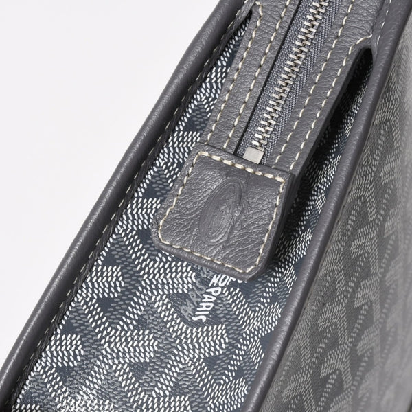 Very good condition GOYARD Herringbone Jouvance MM clutch bag Gray JOUVENMMLTY51CL51P Used 4a004391