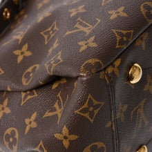 Load image into Gallery viewer, LOUIS VUITTON ルイヴィトン パラス ハンドバッグ M40466 モノグラムキャンバス ヌメ革 SN0185 ショルダーバッグ ブラウン ピンク ゴールド金具 美品 中古 4a004349
