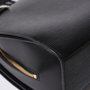Very good condition LOUIS VUITTON Epi Pont Neuf handbag M52052 Epi leather black gold hardware used 4a001684