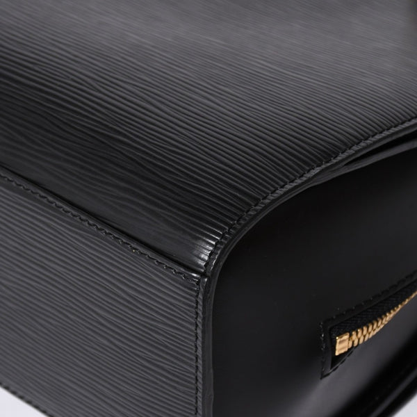 Very good condition LOUIS VUITTON Epi Pont Neuf handbag M52052 Epi leather black gold hardware used 4a001684