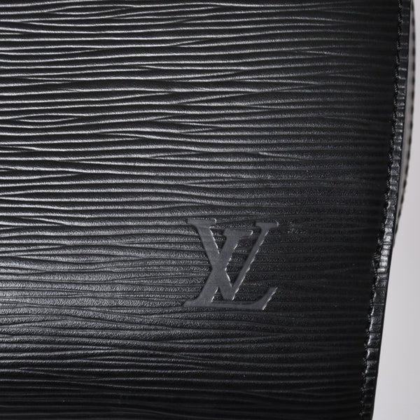 Very good condition LOUIS VUITTON Epi Pont Neuf handbag M52052 Epi leather black gold hardware used 4a001684