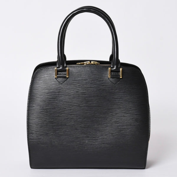 Very good condition LOUIS VUITTON Epi Pont Neuf handbag M52052 Epi leather black gold hardware used 4a001684