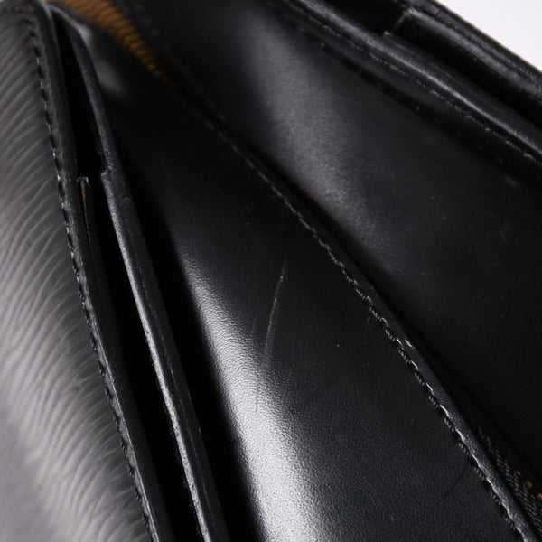 Very good condition LOUIS VUITTON Epi Pont Neuf handbag M52052 Epi leather black gold hardware used 4a001684
