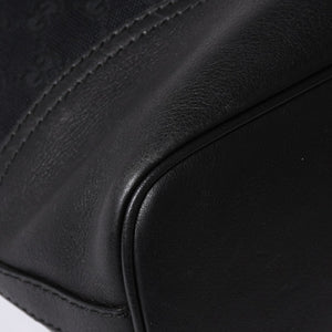 GUCCI Gucci GG Canvas Black Color Shoulder Bag 182491 Gold Hardware Sherry Line Good Condition Used 4a001649