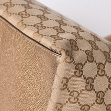 画像をギャラリービューアに読み込む, GUCCI グッチ トートバッグ Tote Bag ggキャンバス 131230 ベージュ ゴールド ブロンズ金具 美品 中古 4a001659