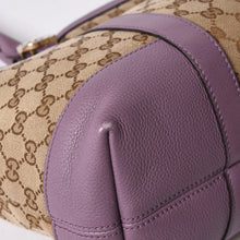 画像をギャラリービューアに読み込む, 極美品 GUCCI グッチ Hand Bag ハンドバッグ Tote Bag トートバッグ GGキャンバス ソーホー ライラック 353122 中古 4a001694