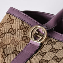 画像をギャラリービューアに読み込む, 極美品 GUCCI グッチ Hand Bag ハンドバッグ Tote Bag トートバッグ GGキャンバス ソーホー ライラック 353122 中古 4a001694