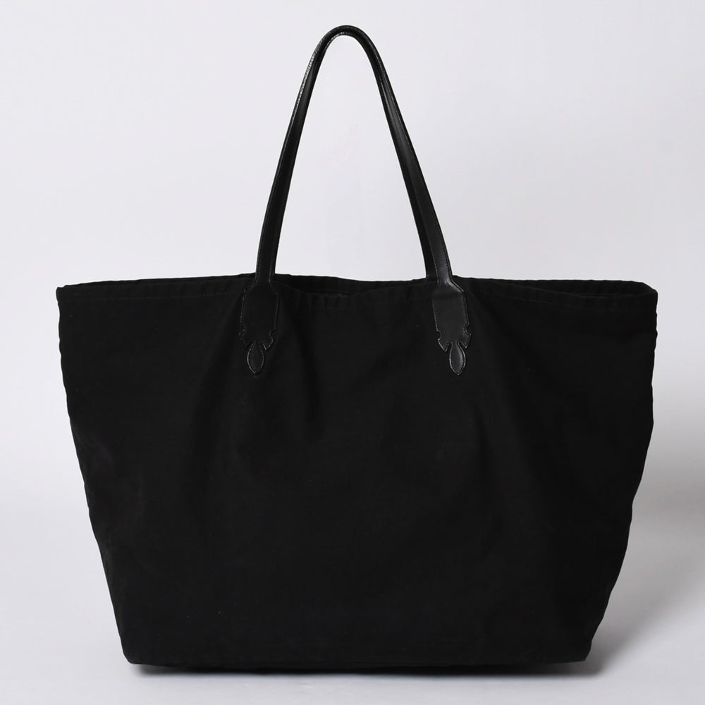 CHROME HEARTS クロムハーツ Lucille ルシール キャンバストートバッグ ホースシュー ブラック 美品 中古 4a001603