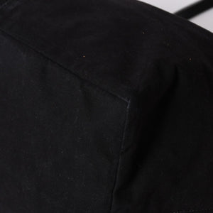 CHROME HEARTS Lucille Canvas Tote Bag Horseshoe Black Good Condition Used 4a001603