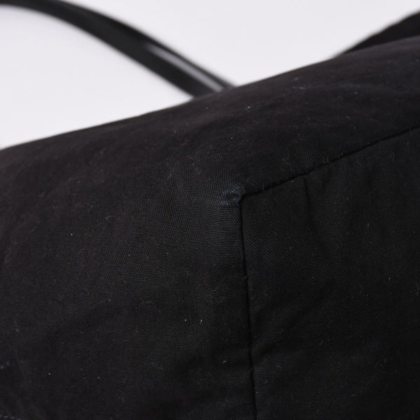 CHROME HEARTS Lucille Canvas Tote Bag Horseshoe Black Good Condition Used 4a001603