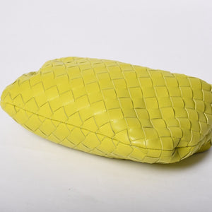 新品未使用 BOTTEGAVENETA ボッテガヴェネタ MINI JODIE ミニ ジョディ ハンドバッグ 651876 イントレチャート ライムグリーン 中古 4a001679