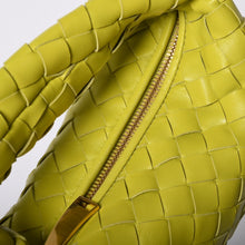 画像をギャラリービューアに読み込む, 新品未使用 BOTTEGAVENETA ボッテガヴェネタ MINI JODIE ミニ ジョディ ハンドバッグ 651876 イントレチャート ライムグリーン 中古 4a001679