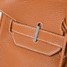 画像をギャラリービューアに読み込む, 極美品 HERMES エルメス ハンドバッグ バーキン35 トゴ ゴールド シルバー金具 □E刻印 中古 4a001697