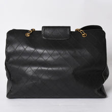 画像をギャラリービューアに読み込む, CHANEL シャネル ビコローレ スーパーモデル バッグ ショルダーバッグ ココマーク カーフ ブラック黒 ゴールド金具 美品 中古 4a001336