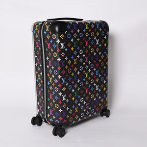 New and unused LOUIS VUITTON Horizon 55 Suitcase Monogram Multicolor LV×TM Horizon 55 Takashi Murakami Collaboration Black M13787 Used 4a001190