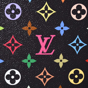 New and unused LOUIS VUITTON Horizon 55 Suitcase Monogram Multicolor LV×TM Horizon 55 Takashi Murakami Collaboration Black M13787 Used 4a001190