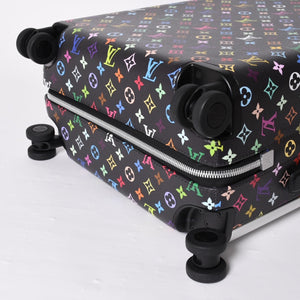 New and unused LOUIS VUITTON Horizon 55 Suitcase Monogram Multicolor LV×TM Horizon 55 Takashi Murakami Collaboration Black M13787 Used 4a001190