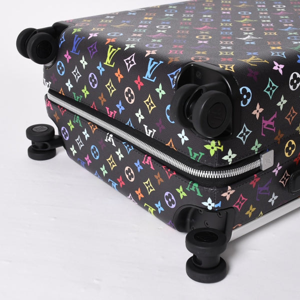 New and unused LOUIS VUITTON Horizon 55 Suitcase Monogram Multicolor LV×TM Horizon 55 Takashi Murakami Collaboration Black M13787 Used 4a001190
