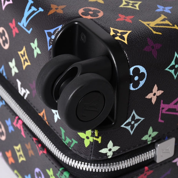New and unused LOUIS VUITTON Horizon 55 Suitcase Monogram Multicolor LV×TM Horizon 55 Takashi Murakami Collaboration Black M13787 Used 4a001190