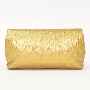 LOUIS VUITTON ルイヴィトン クラッチバッグ ライムライト PM ゴールド シルク ウール ゴールド金具 美品 中古4a001703