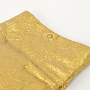 LOUIS VUITTON ルイヴィトン クラッチバッグ ライムライト PM ゴールド シルク ウール ゴールド金具 美品 中古4a001703