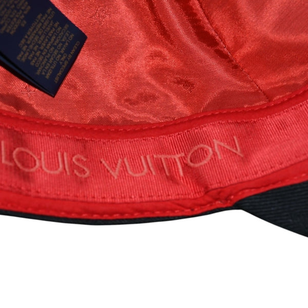 Very Good Condition LOUIS VUITTON LV×YK Casquette Painted Dot Cap M7063L Yayoi Kusama Collaboration Dot Pattern Used 4a001708