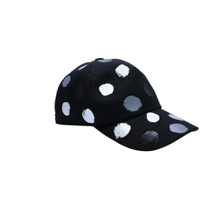 Very Good Condition LOUIS VUITTON LV×YK Casquette Painted Dot Cap M7063L Yayoi Kusama Collaboration Dot Pattern Used 4a001708