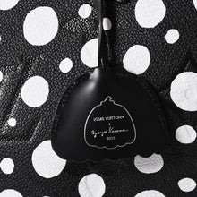 画像をギャラリービューアに読み込む, 新品未使用品 LOUIS VUITTON ルイヴィトン Tote Bag トートバッグ 草間彌生 ネヴァールMM モノグラム アンプラント インフィニティドット M46390 レザー 中古 4a001436