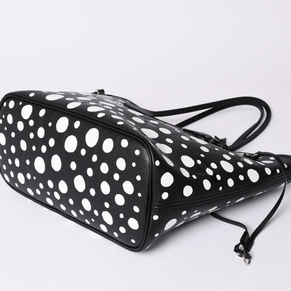 New and unused item LOUIS VUITTON Tote Bag Yayoi Kusama Never MM Monogram Empreinte Infinity Dot M46390 Leather Used 4a001436