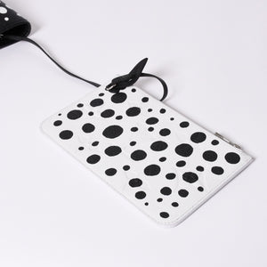 New and unused item LOUIS VUITTON Tote Bag Yayoi Kusama Never MM Monogram Empreinte Infinity Dot M46390 Leather Used 4a001436