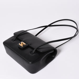 New and unused CHANEL 26SS Small Flap Bag Black Jenny's favorite Small flap bag Black Gold hardware Used 4a001715