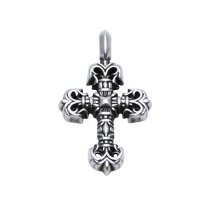 Like new CHROME HEARTS Tiny Filigree Cross Approx. 4.68g Pendant SV925 Silver Used 4a001720