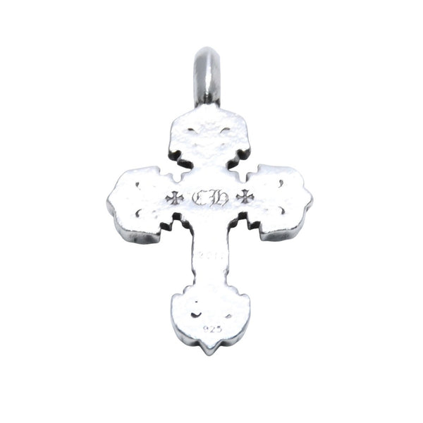 Like new CHROME HEARTS Tiny Filigree Cross Approx. 4.68g Pendant SV925 Silver Used 4a001720