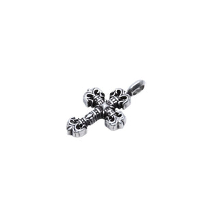 Like new CHROME HEARTS Tiny Filigree Cross Approx. 4.68g Pendant SV925 Silver Used 4a001720