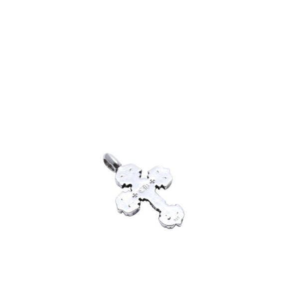 Like new CHROME HEARTS Tiny Filigree Cross Approx. 4.68g Pendant SV925 Silver Used 4a001720