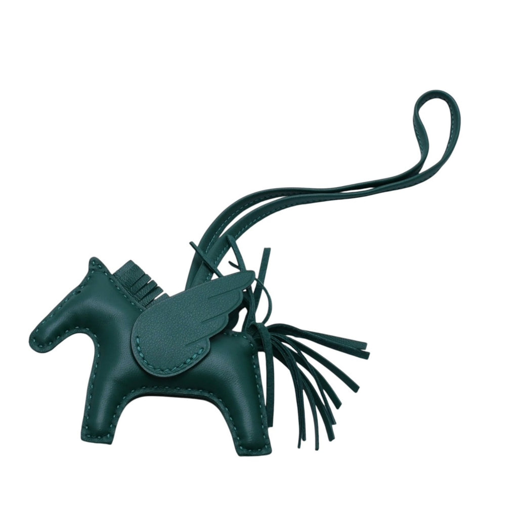 Like new Hermes Rodeo Charm Pegasus PM W 2024 Charm Anyomiro x Swift Vert Moyenne Green Used 4a001717