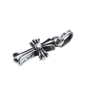 Like new New CHROME HEARTS CRS BBYFAT Baby Fat Cross Pendant Top Charm Weight approx. 2.02g Silver 925 Used 4a001723
