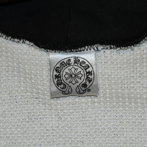 CHROME HEARTS Double Face Zip Up Hoodie Size S Floral Cross Horseshoe Old Model Good Condition Used 4a001534