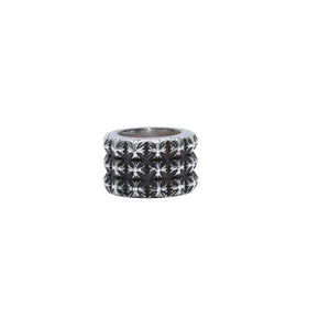 CHROME HEARTS Pete Punk Triple Ring 59.09g No. 19 Accessory SV925 Silver 925 Ring Good Condition Used 4a001731