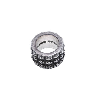 CHROME HEARTS Pete Punk Triple Ring 59.09g No. 19 Accessory SV925 Silver 925 Ring Good Condition Used 4a001731