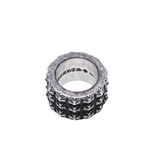 CHROME HEARTS Pete Punk Triple Ring 59.09g No. 19 Accessory SV925 Silver 925 Ring Good Condition Used 4a001731
